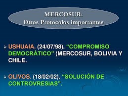 mercosur protocolos
